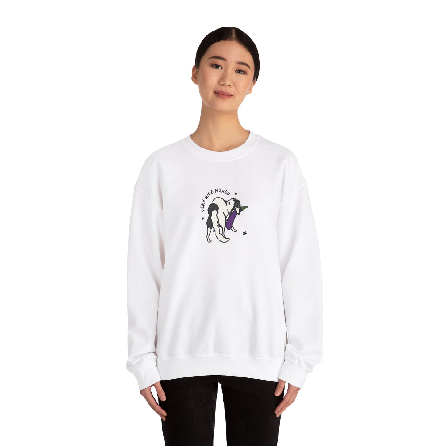 very nice honey crewneck