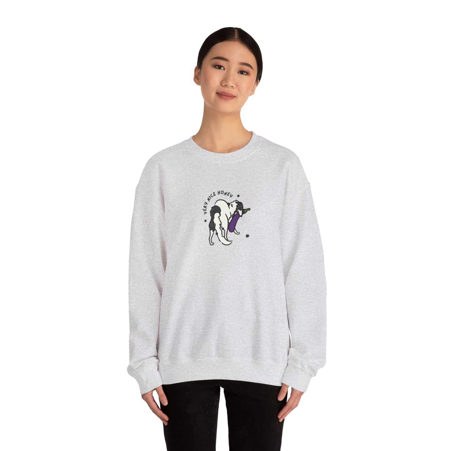 very nice honey crewneck