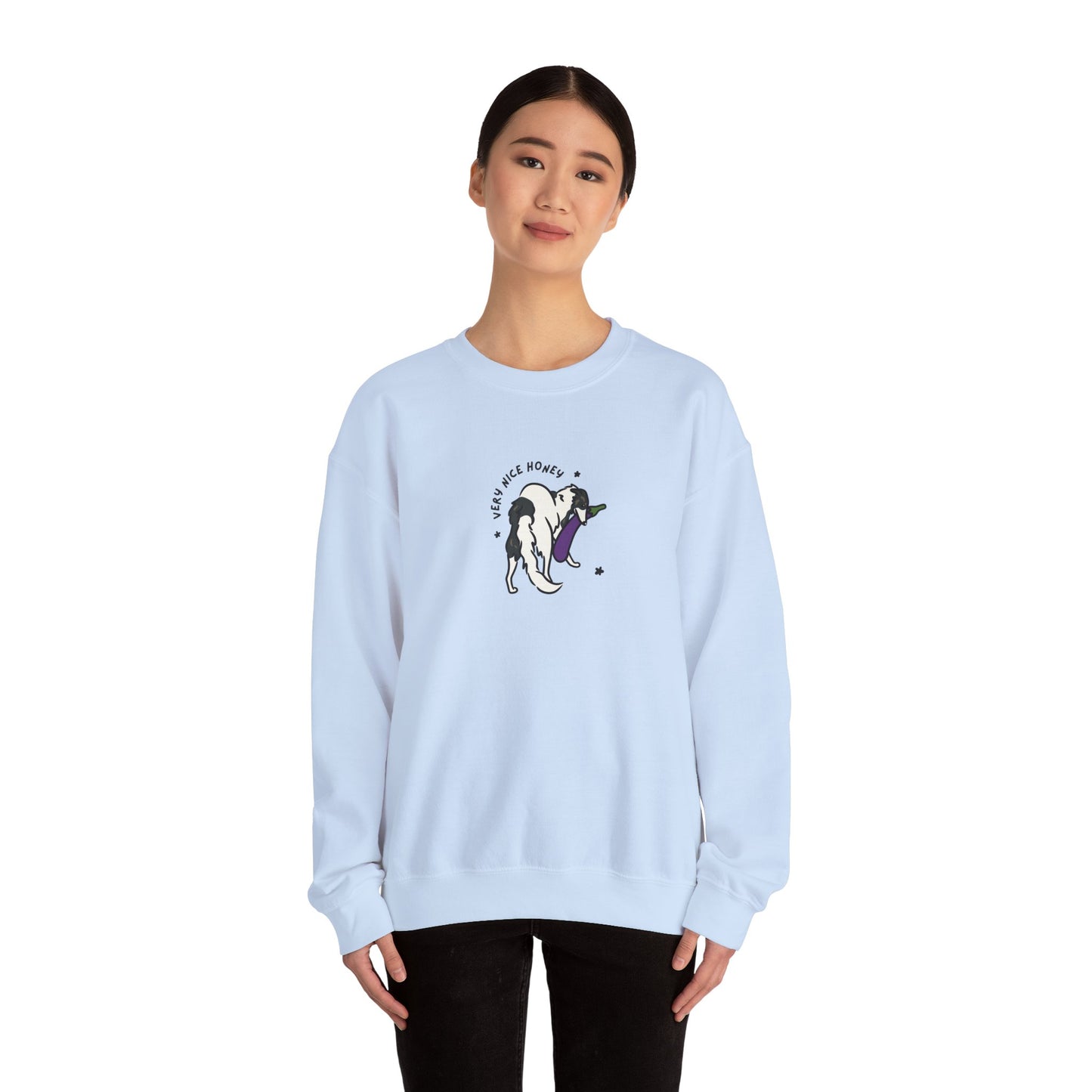 very nice honey crewneck