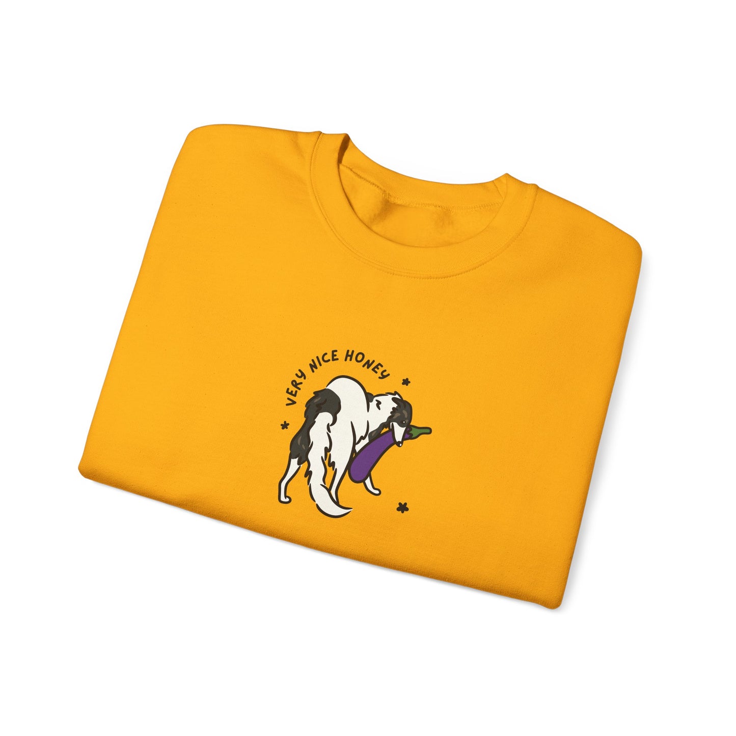 very nice honey crewneck