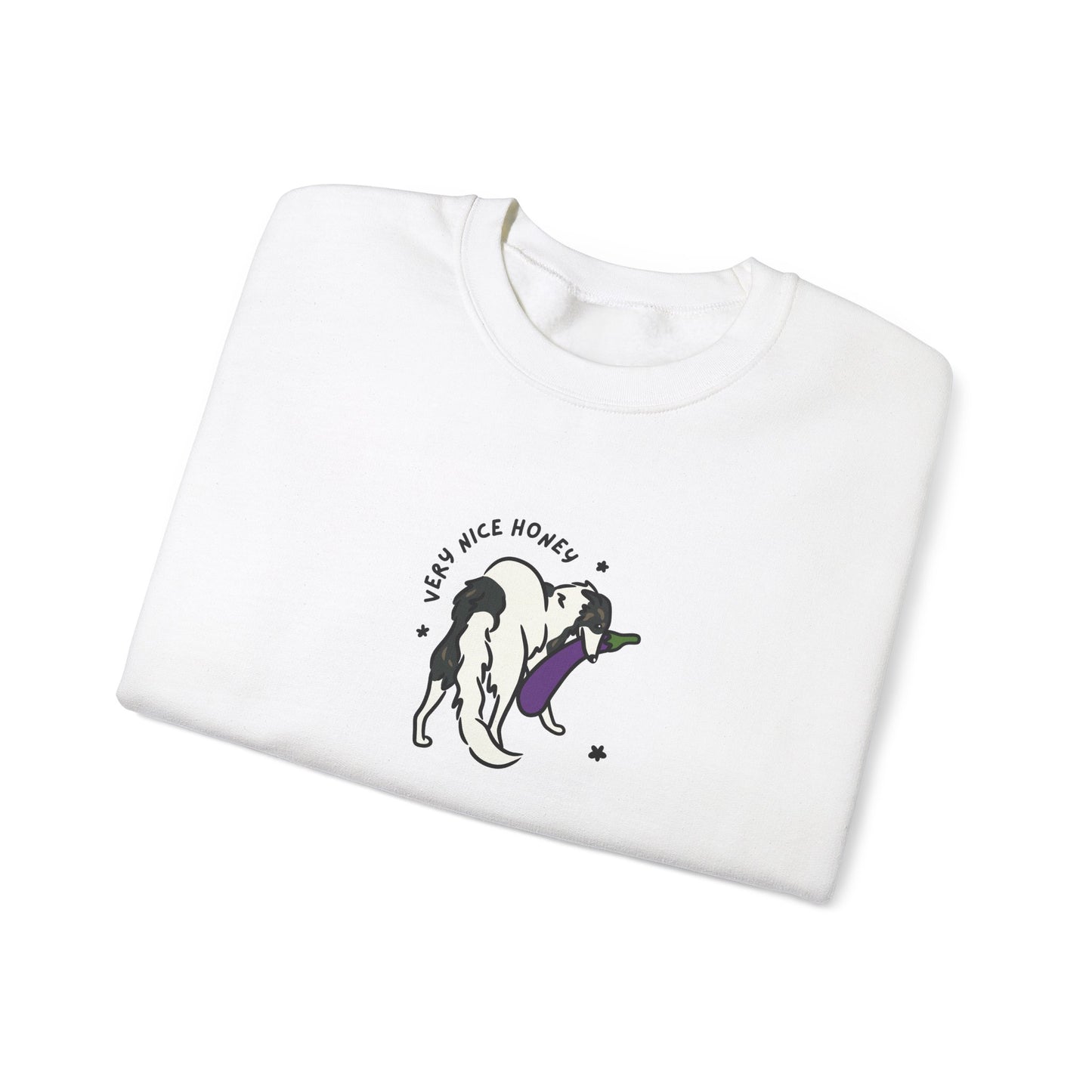 very nice honey crewneck