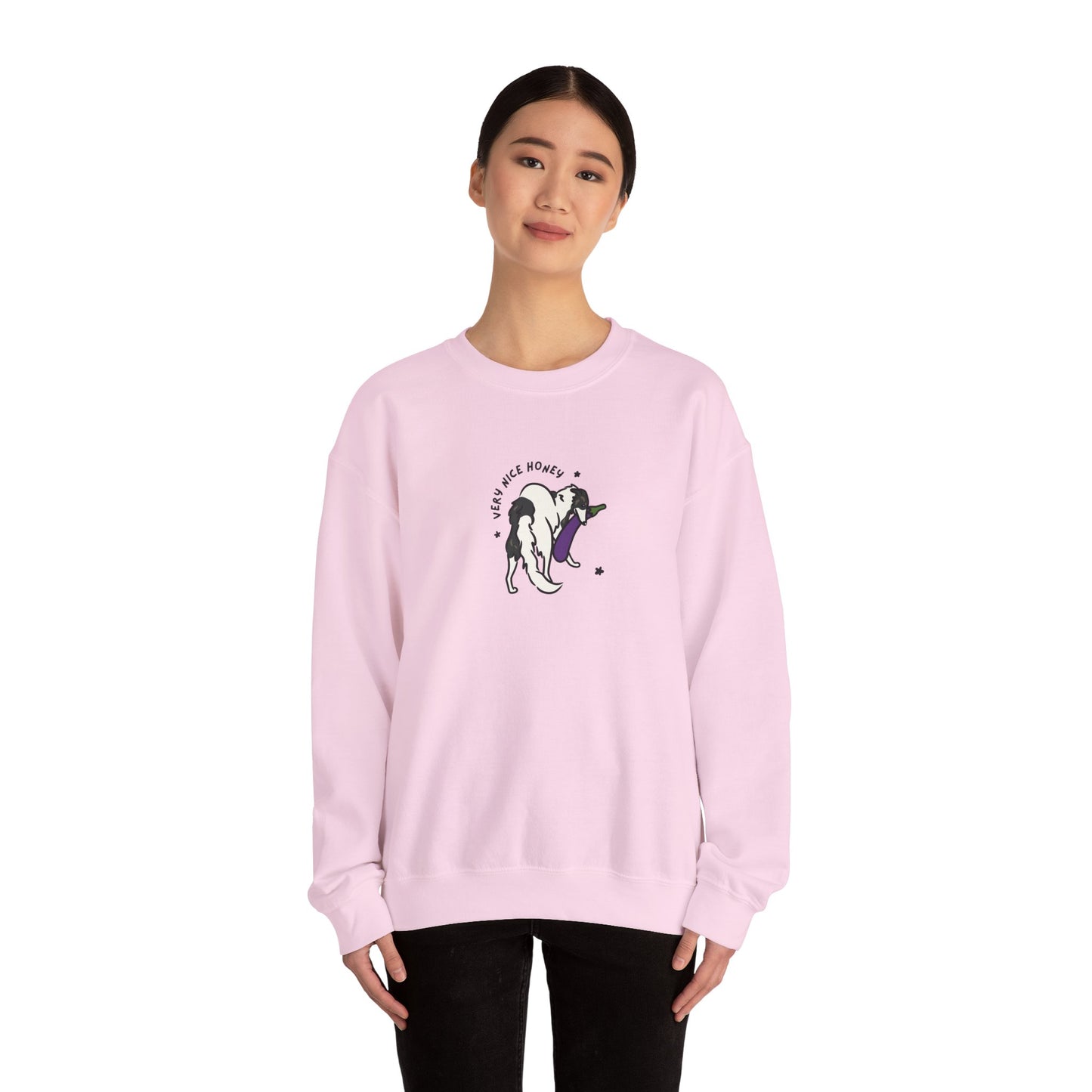 very nice honey crewneck