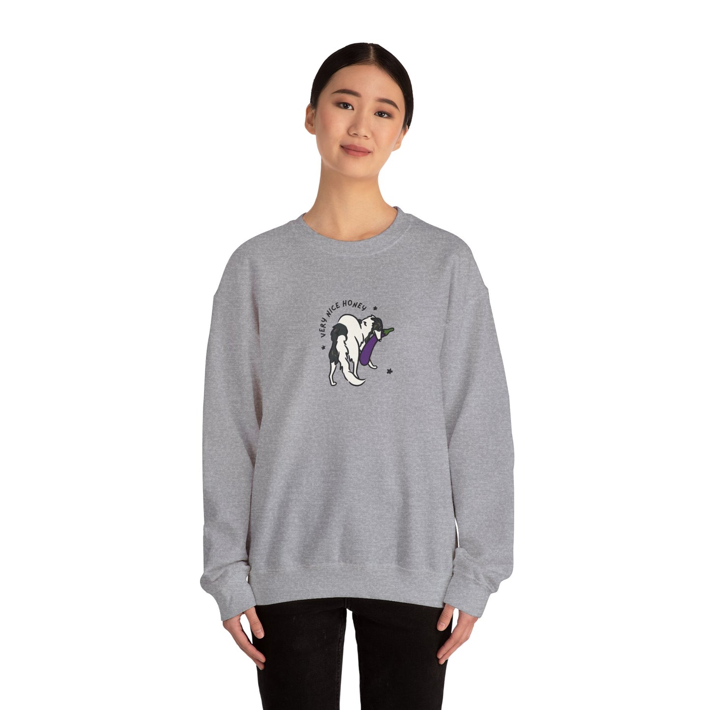 very nice honey crewneck