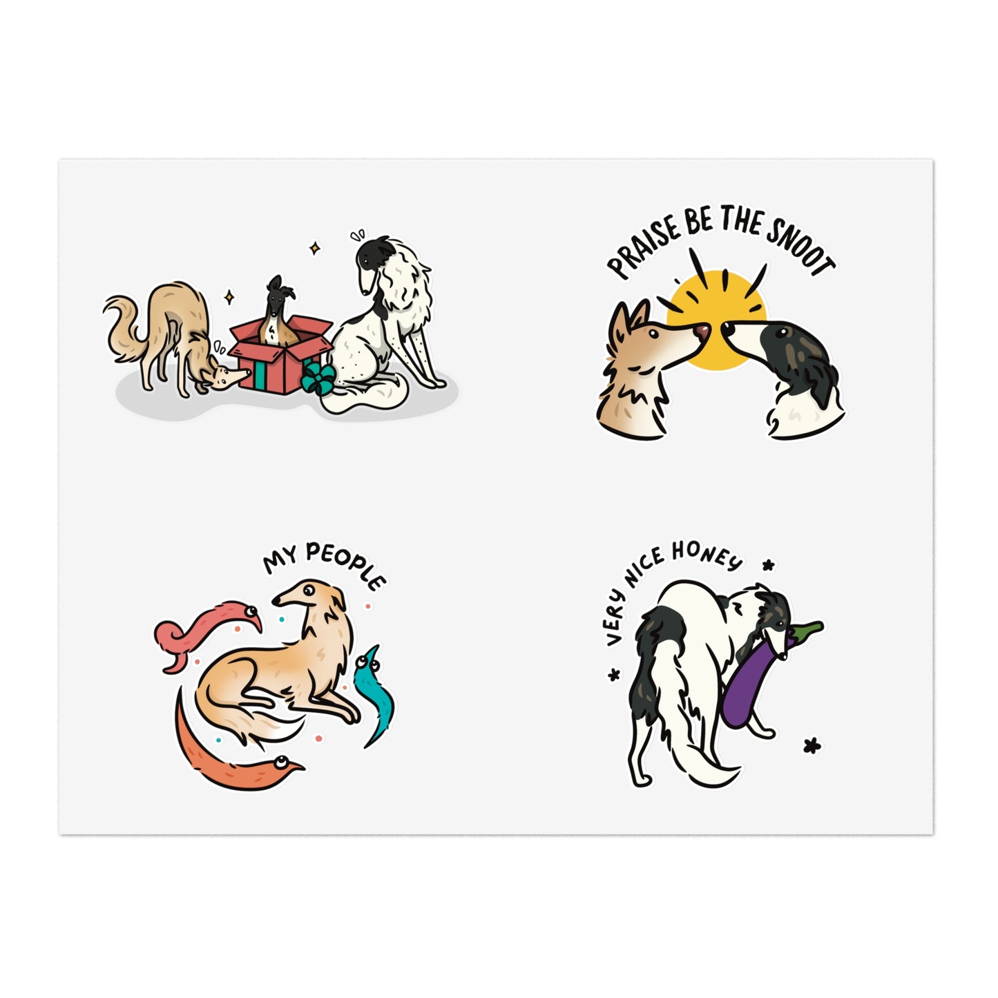 snoot sticker pack