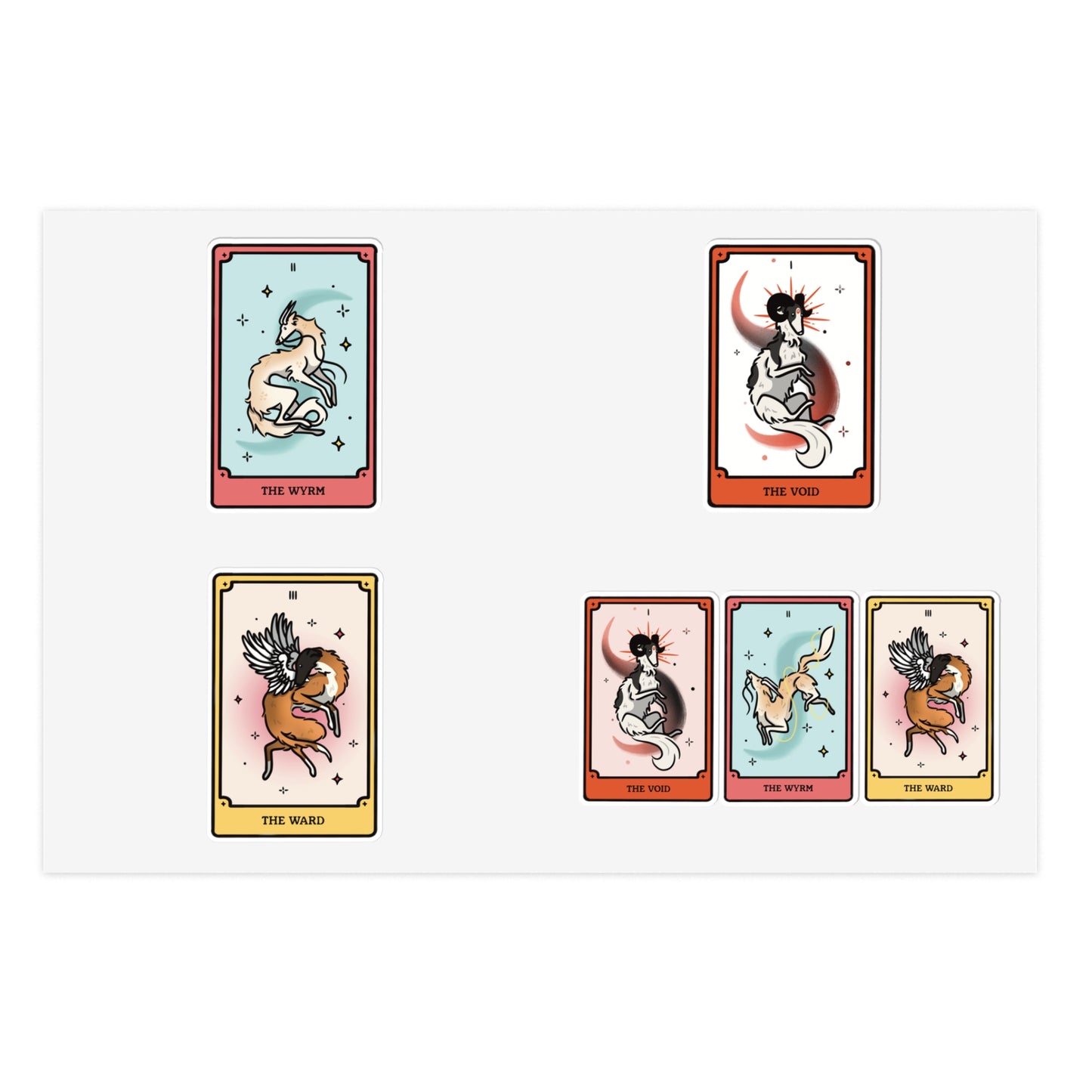 the fated snoots sticker pack