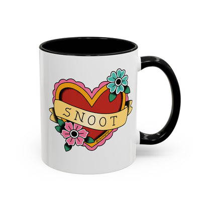 i heart snoot mug