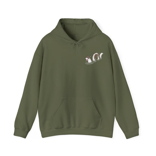 snootness monster hoodie