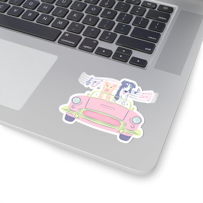 cruisin for a snootin sticker