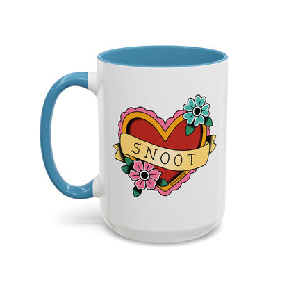 i heart snoot mug