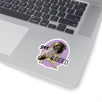 get judged sticker