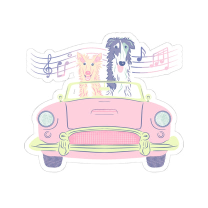 cruisin for a snootin sticker