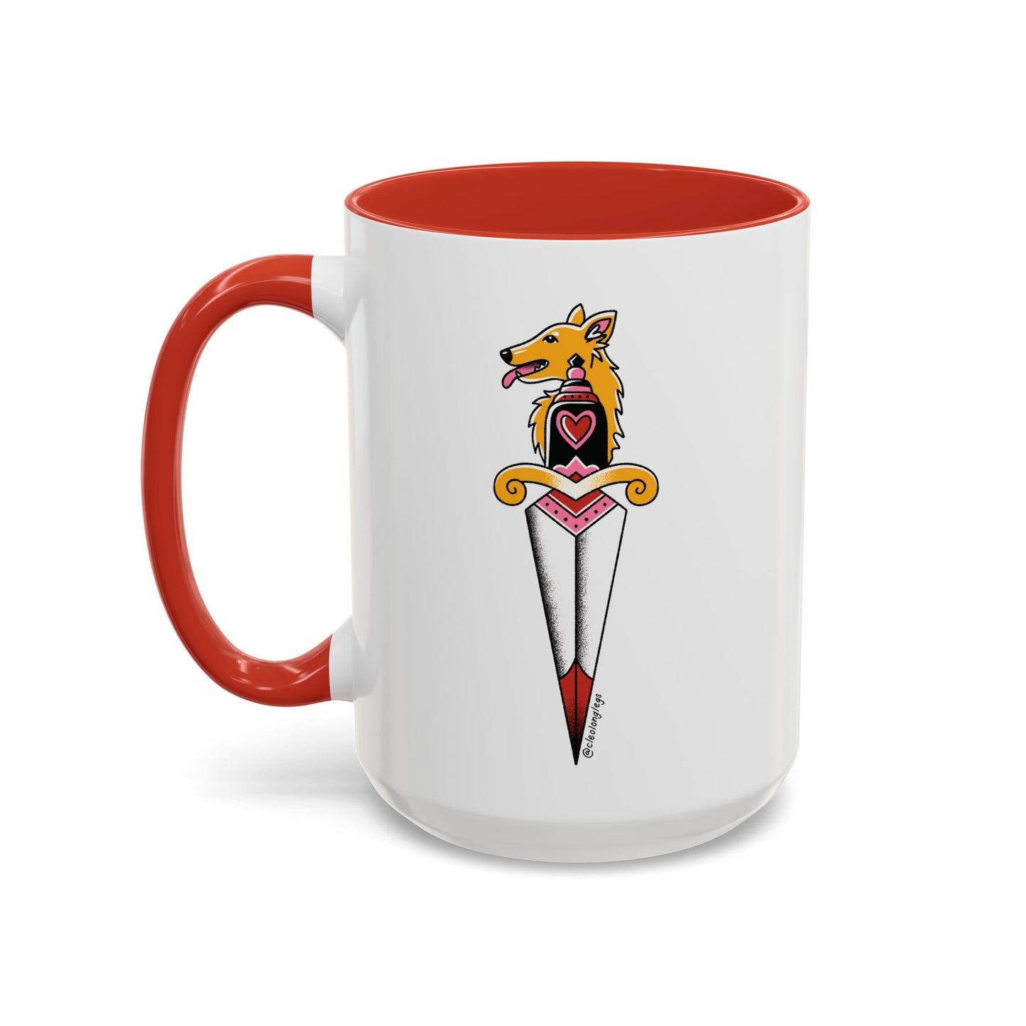 cleo dagger mug