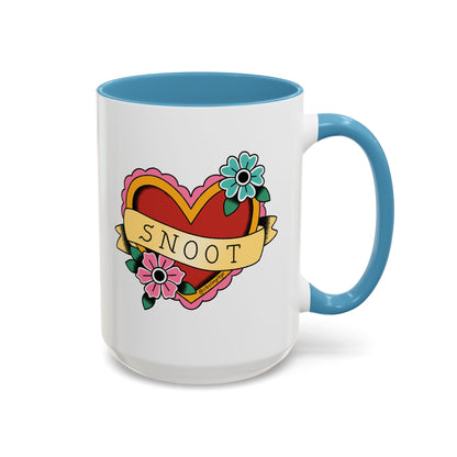 i heart snoot mug