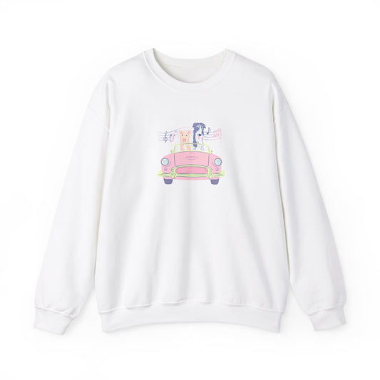 cruisin for a snootin crewneck