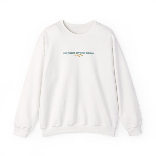 emotional support noodle crewneck
