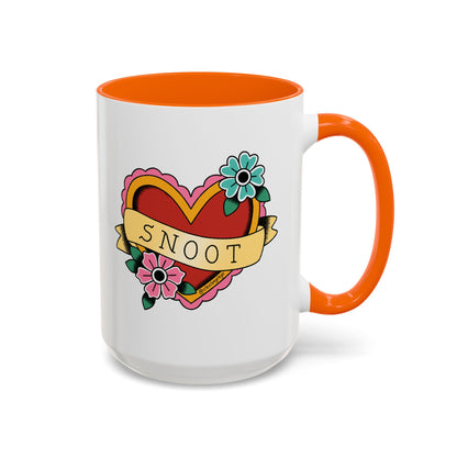 i heart snoot mug