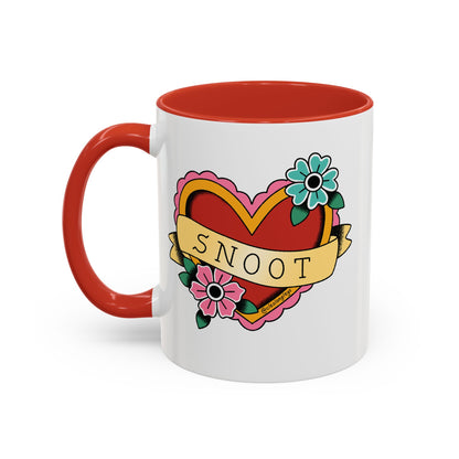 i heart snoot mug