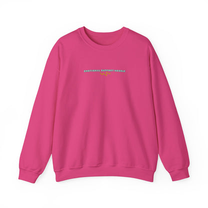 emotional support noodle crewneck