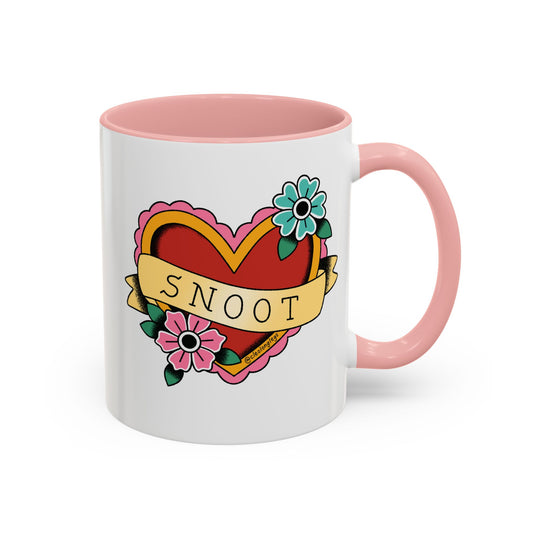 i heart snoot mug