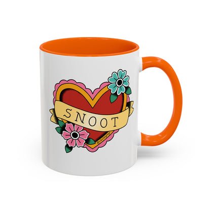 i heart snoot mug