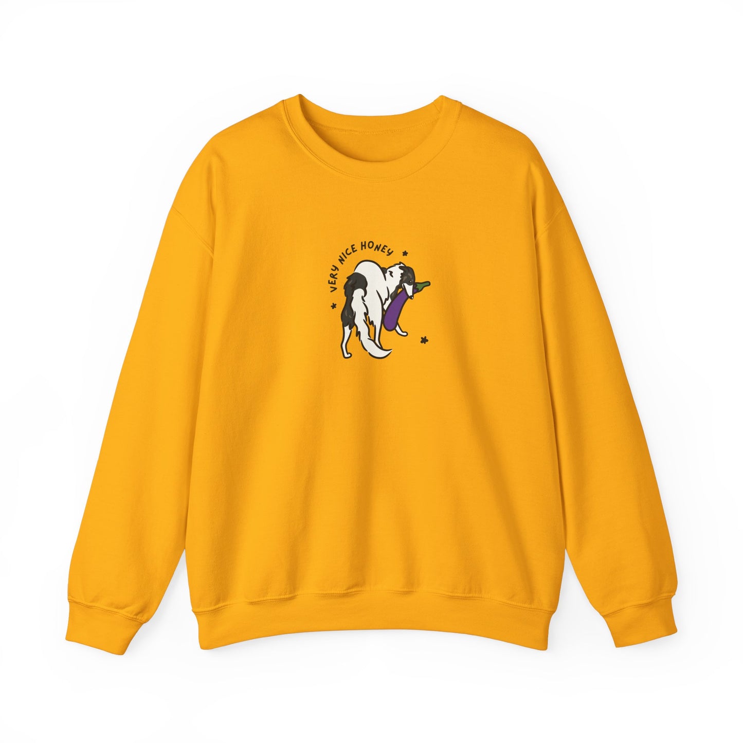 very nice honey crewneck