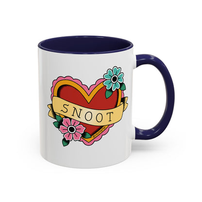 i heart snoot mug