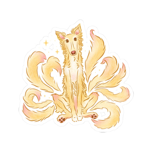 snoot tails sticker