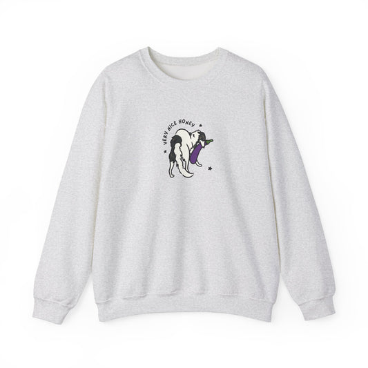 very nice honey crewneck