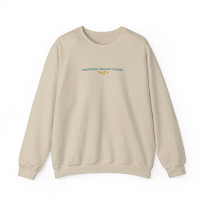 emotional support noodle crewneck