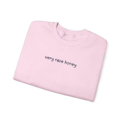 very nice honey 🍆 crewneck