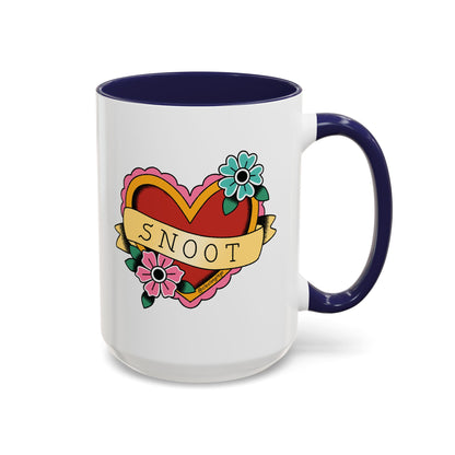 i heart snoot mug