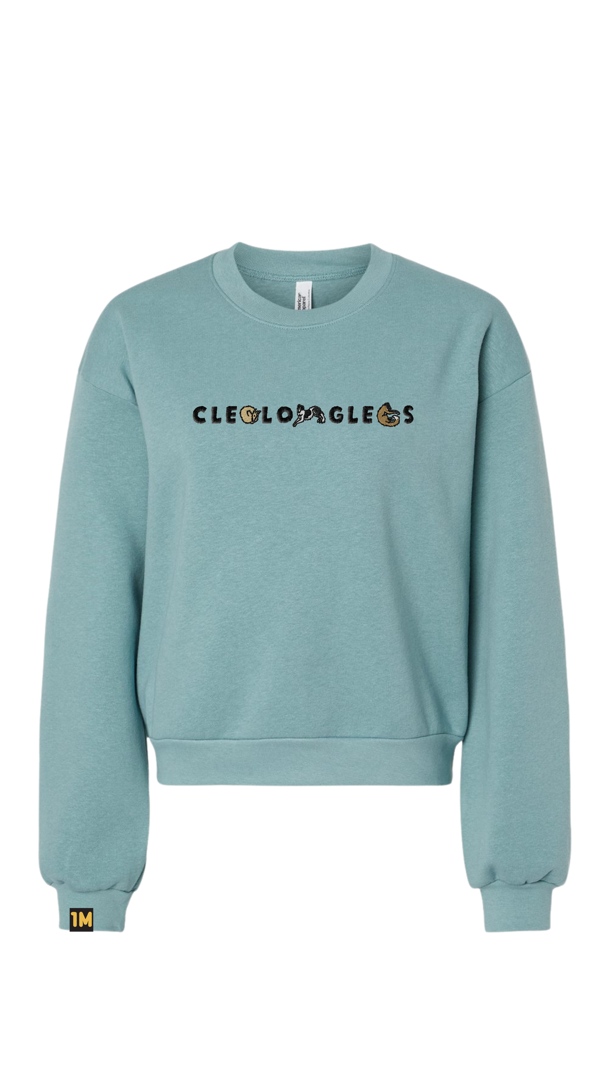 premium cropped womens crewneck 1M edition *PRE-ORDER*