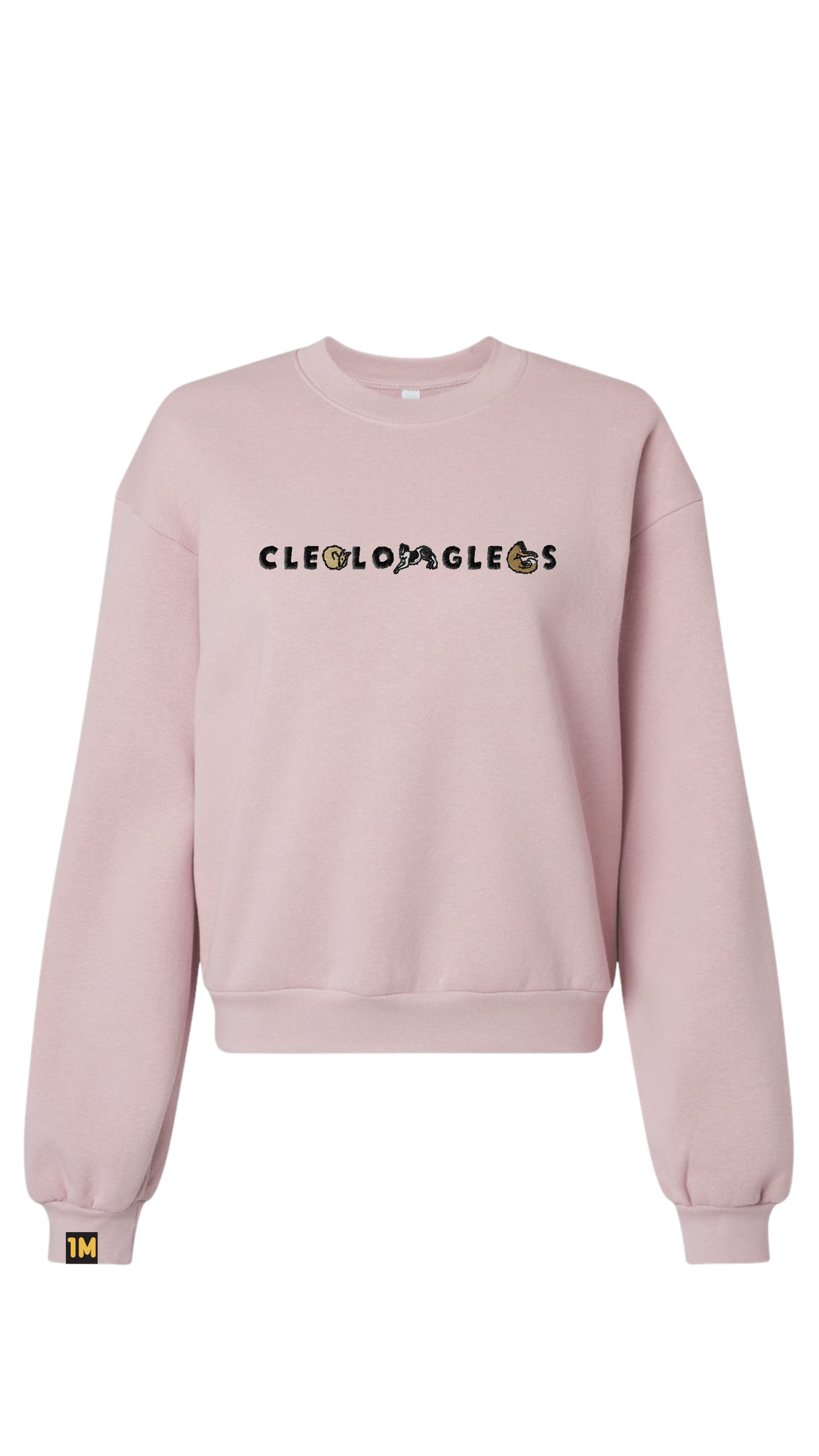 premium cropped womens crewneck 1M edition *PRE-ORDER*